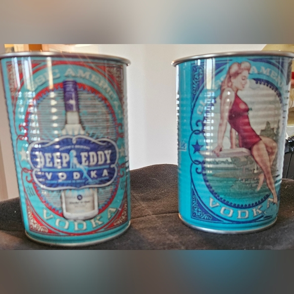 A pair of Deep Eddy Collector Tins (Vintage) - Picture 2 of 6